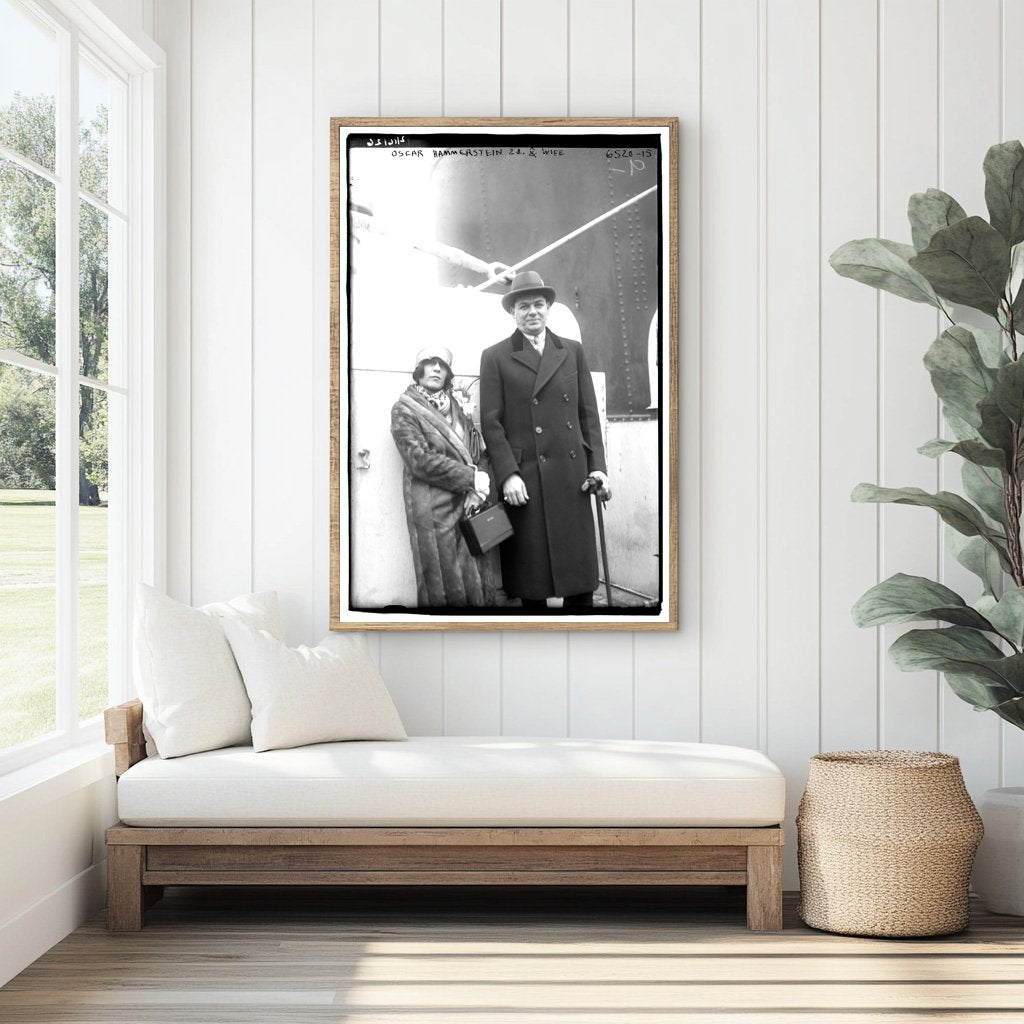 1926 Portrait of Oscar Hammerstein II with Dorothy
