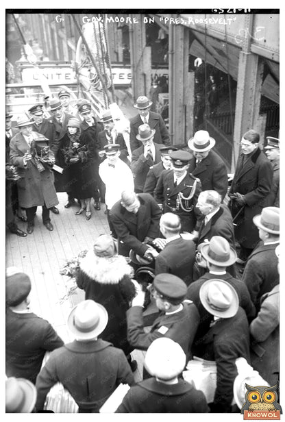 Historic Meeting: Governor Moore & FDR, 1926