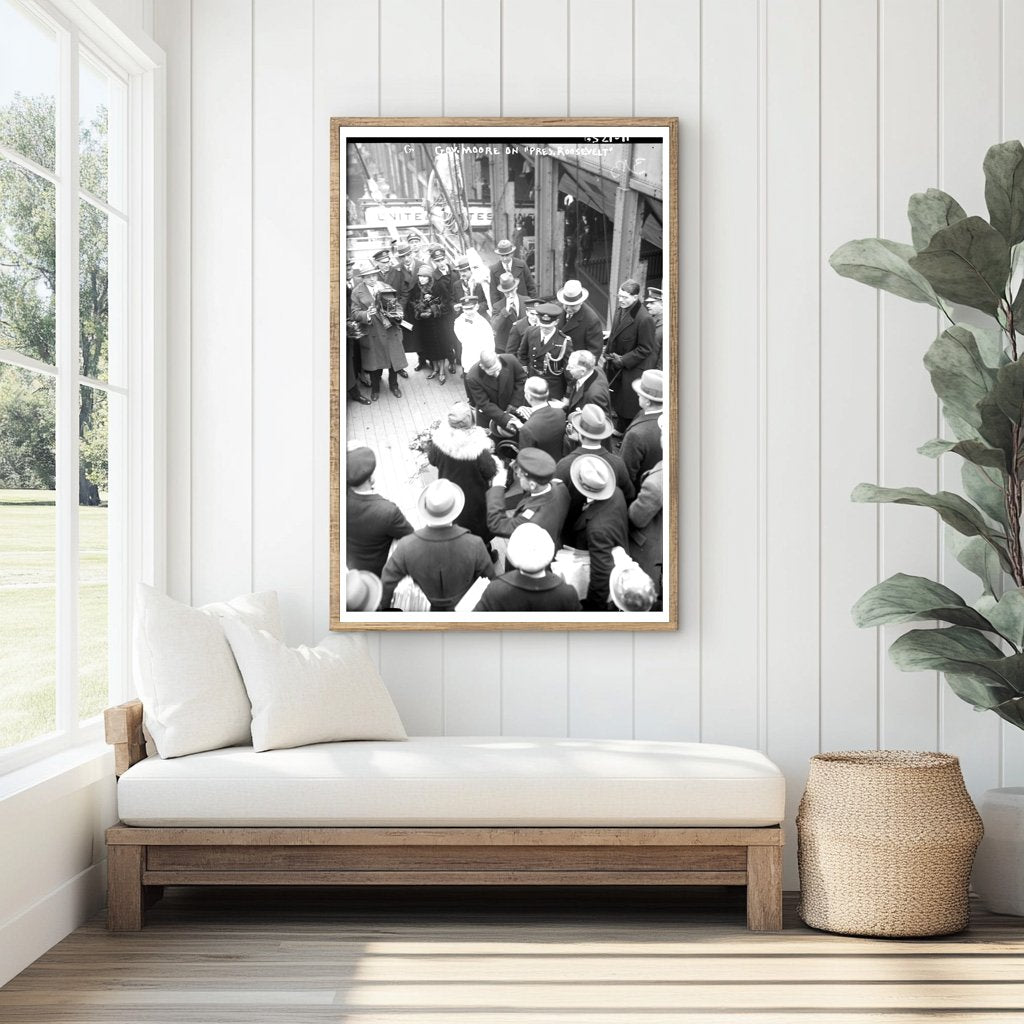 Historic Meeting: Governor Moore & FDR, 1926