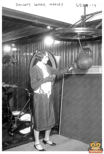 1926 Portrait of Daughty Lamar Manley: A Social Shift