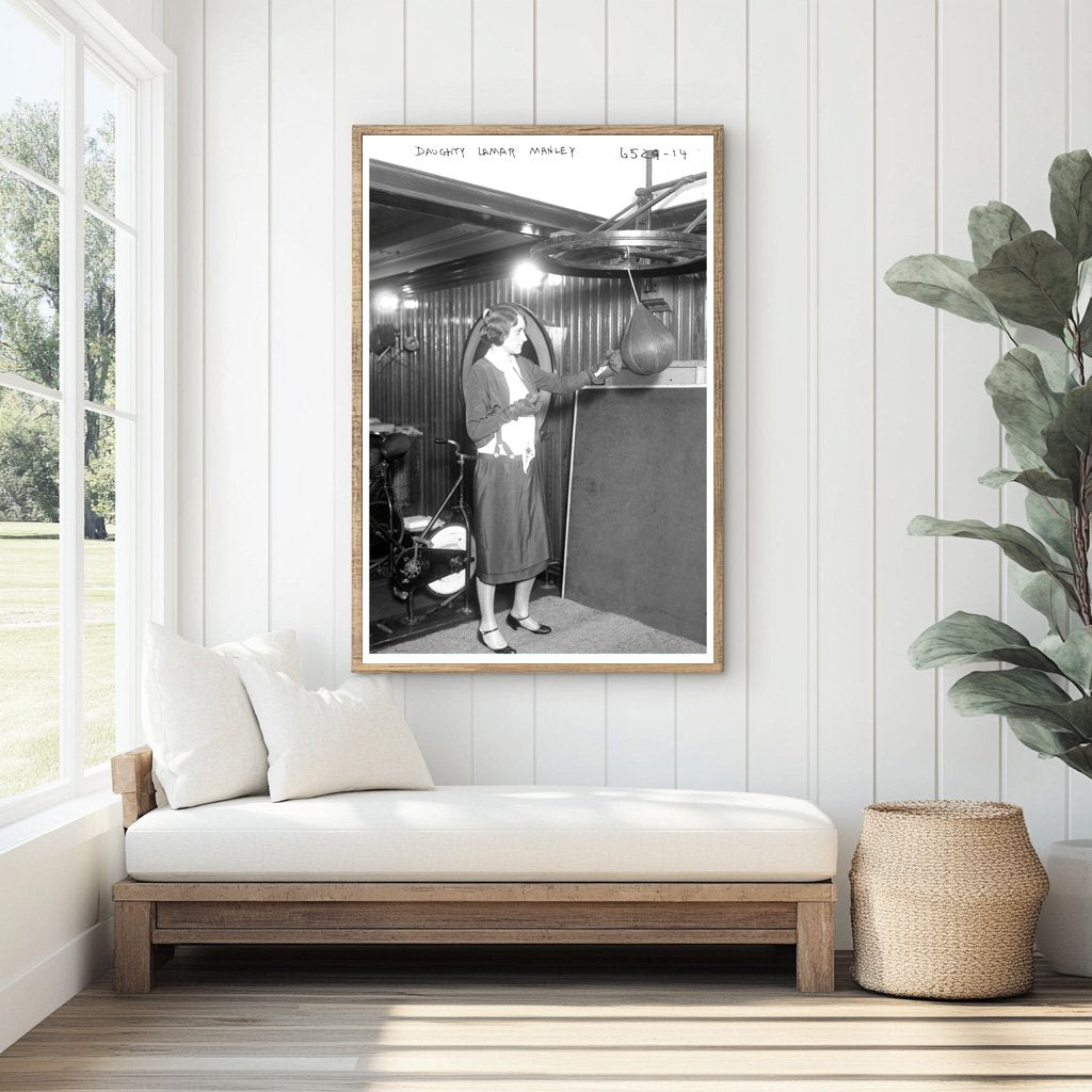 1926 Portrait of Daughty Lamar Manley: A Social Shift