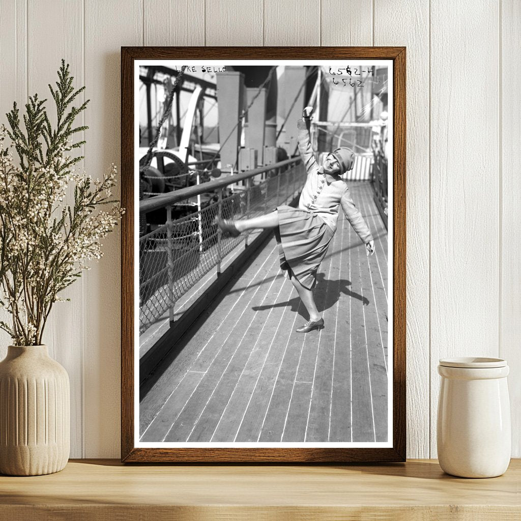 Dynamic Figure of Early 20th Century NYC Theater