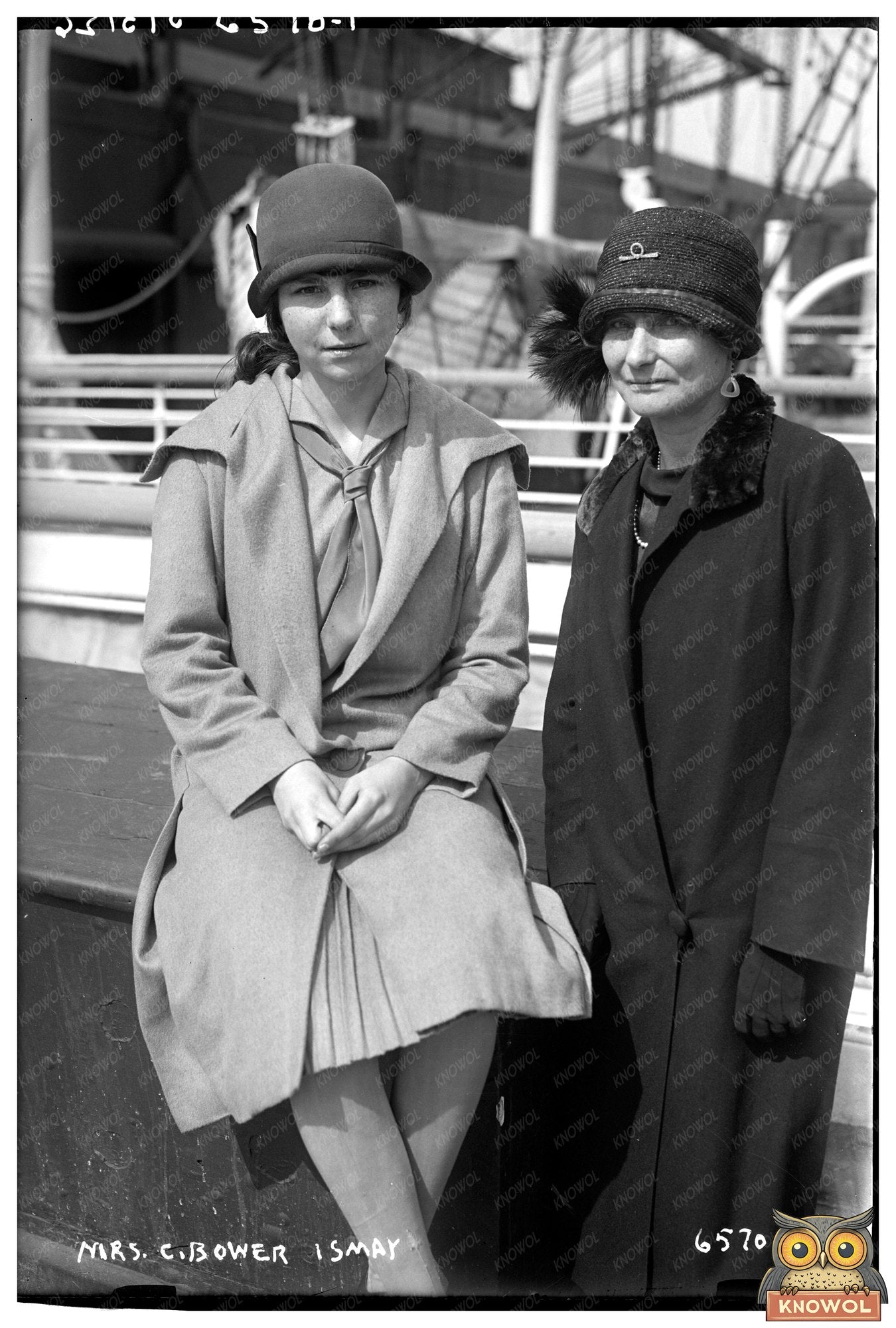 Elegant Portrait of Mrs. C. Bower Ismay, 1926
