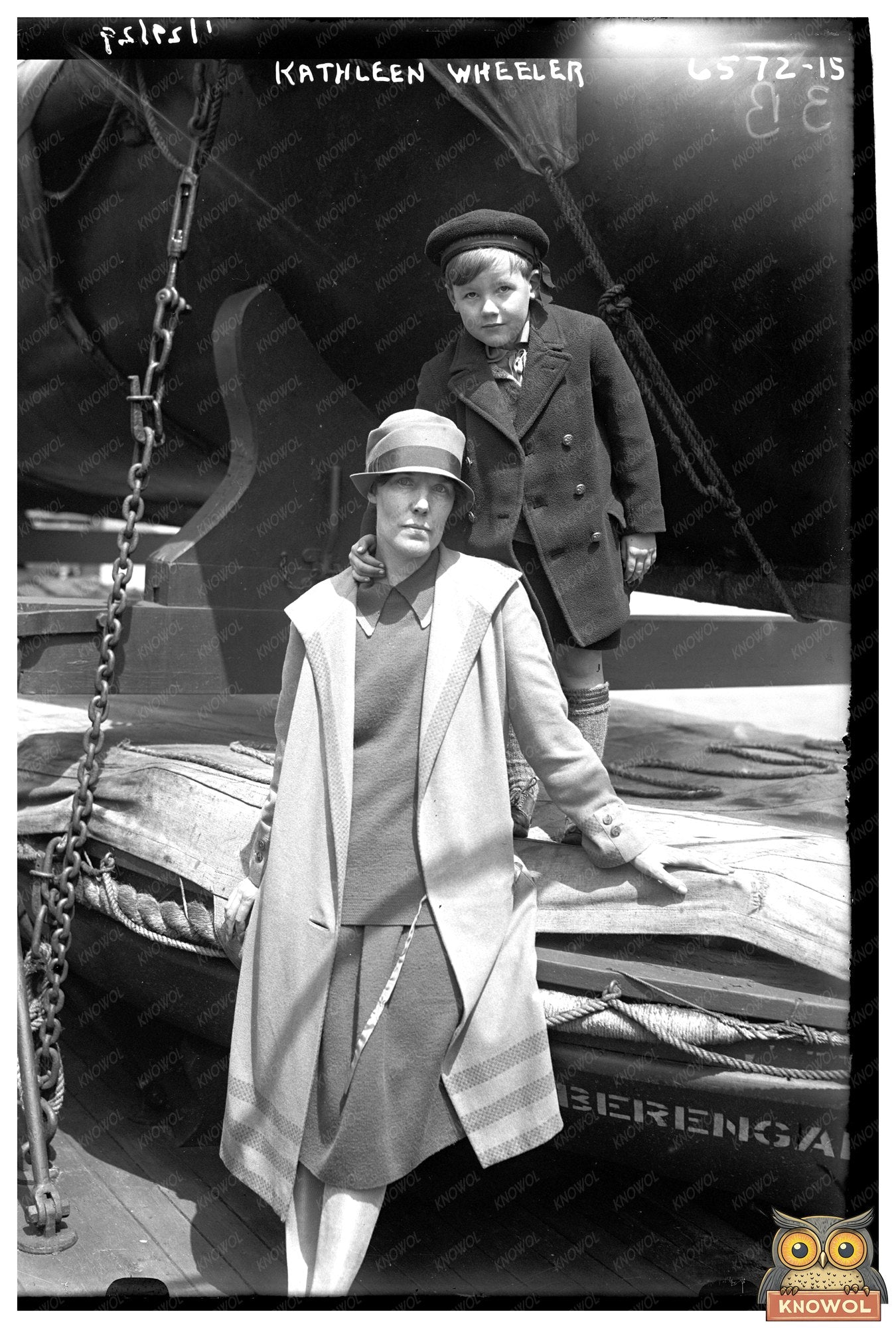 1929 Portrait of Kathleen Wheeler: A Flapper Era Icon