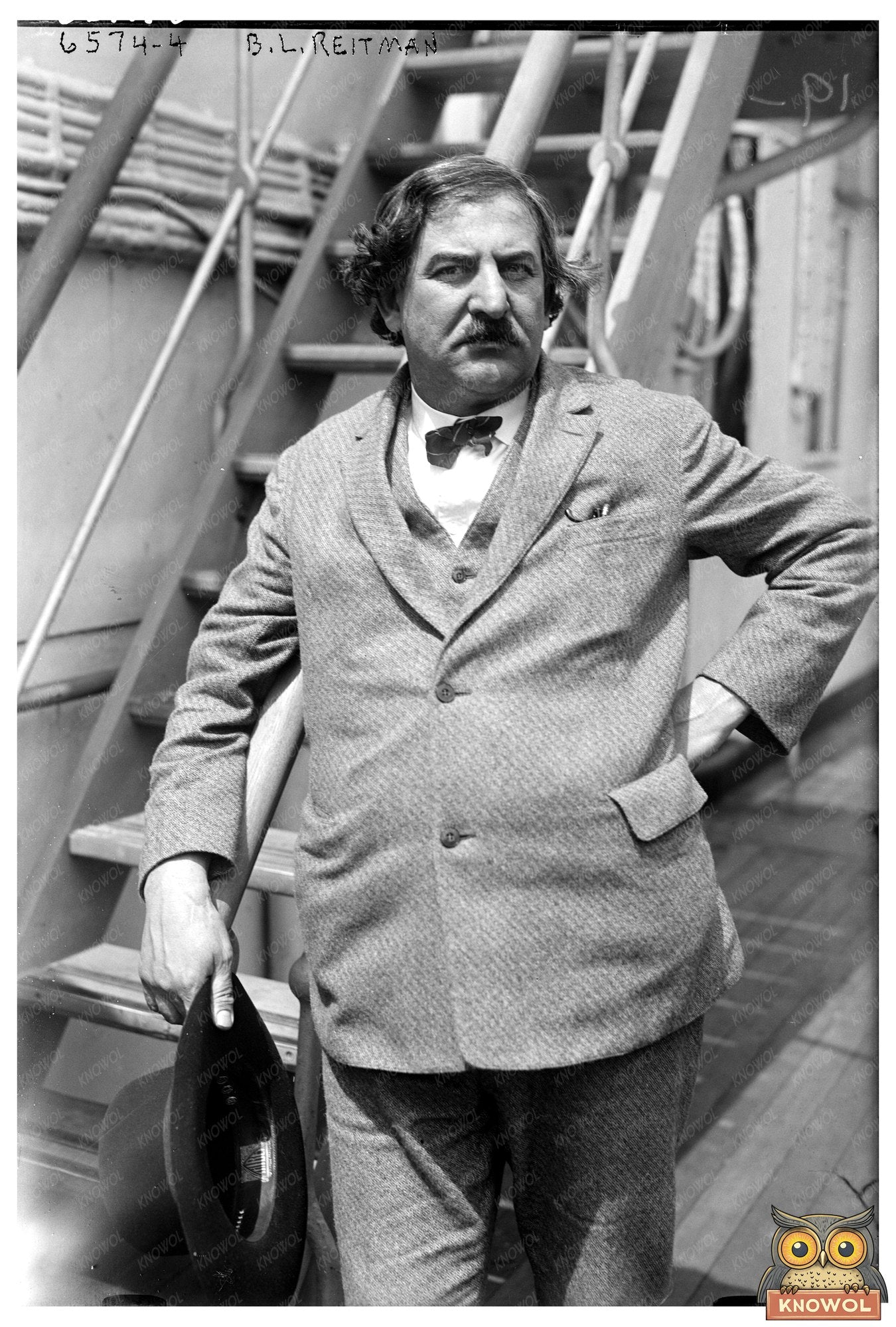 1926 Snapshot of a Pioneer in the Clothing Industry