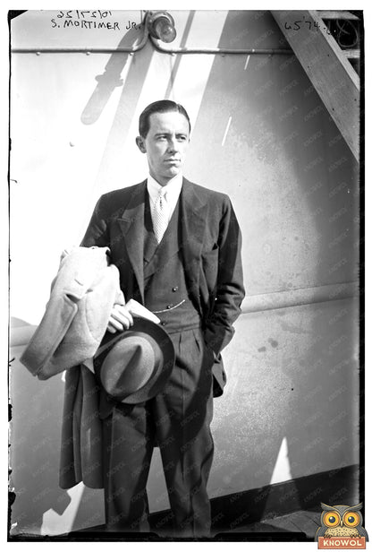 1926 Portrait of a Young Innovator in News Media