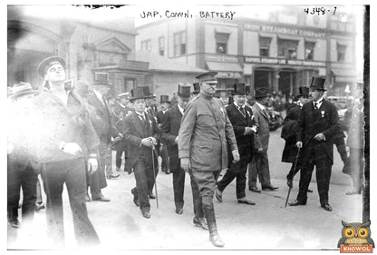 1917 Japanese Commission Battery in World War I