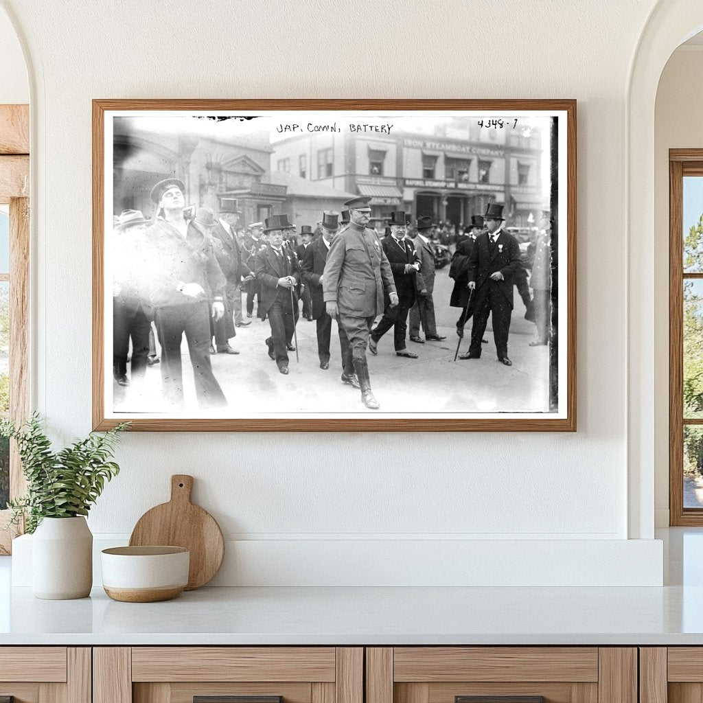 1917 Japanese Commission Battery in World War I