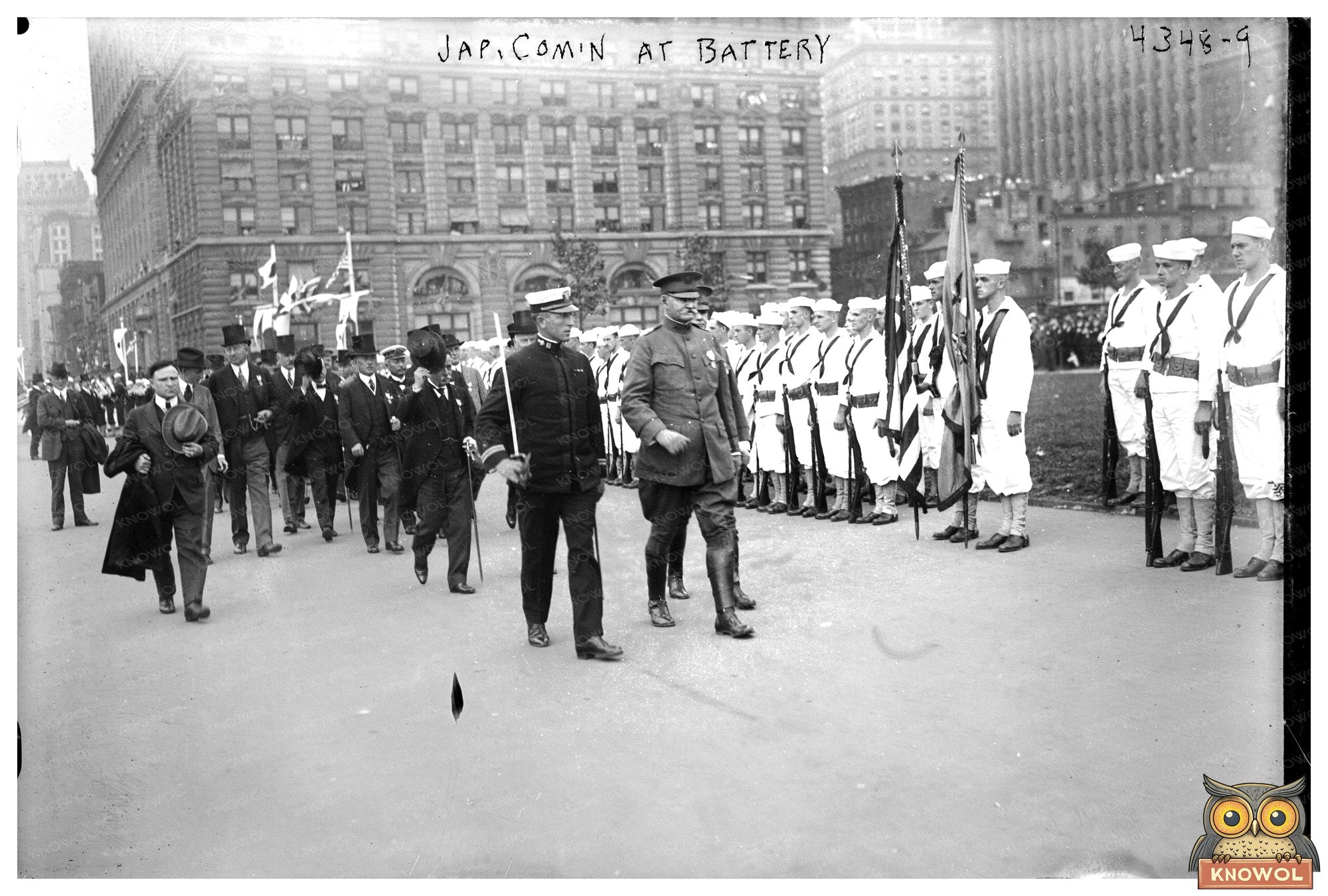 Historic 1917 Gathering of Japanese Commission