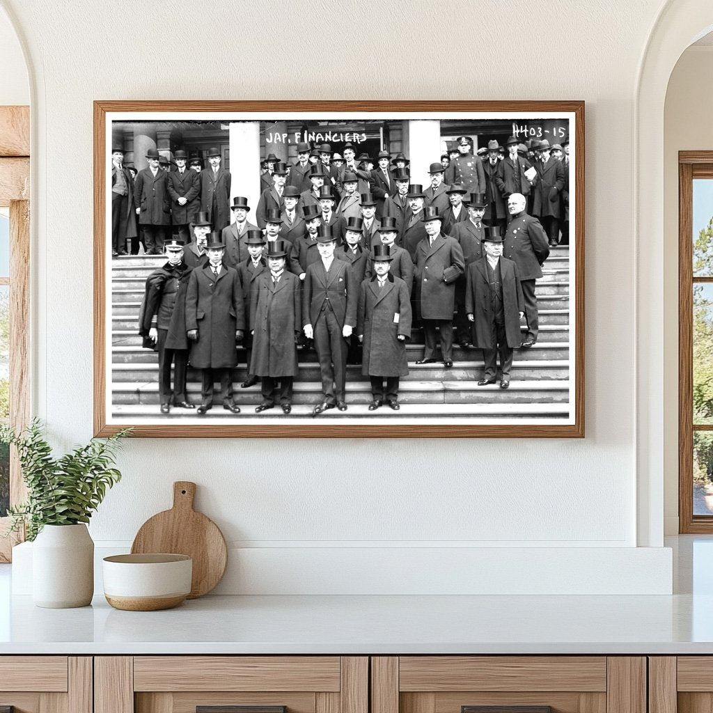 1917 Japanese Financiers at a Pivotal Economic Moment