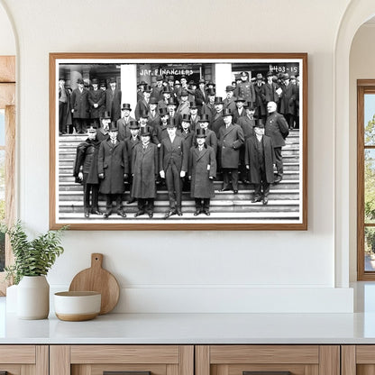 1917 Japanese Financiers at a Pivotal Economic Moment