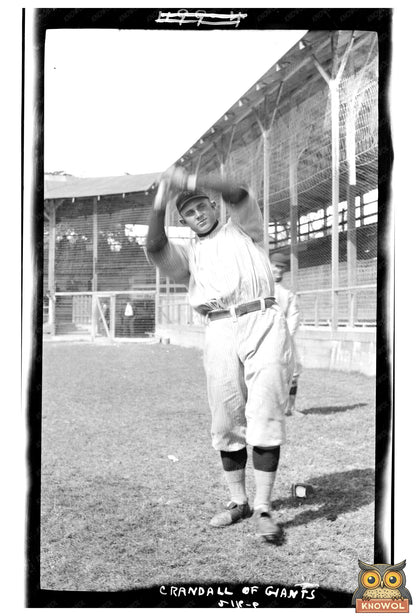 Vintage 1912 New York NL Pitcher Baseball Portrait