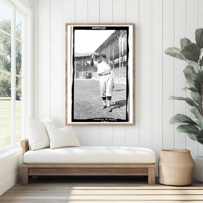 Vintage 1912 New York NL Pitcher Baseball Portrait