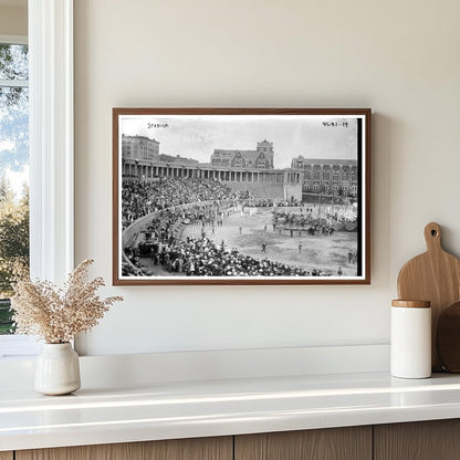 1917 Vintage Stadium: A Glimpse of Early Sports Culture