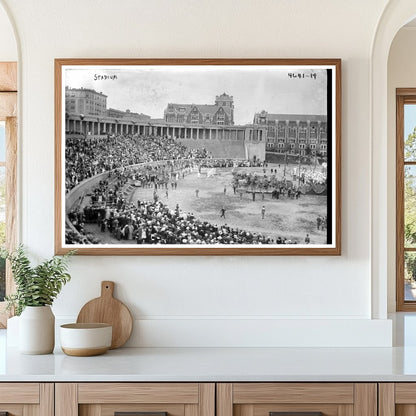 1917 Vintage Stadium: A Glimpse of Early Sports Culture