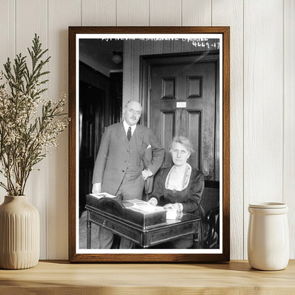 1929 Portrait of Influential Figures Nevin & Gabriel