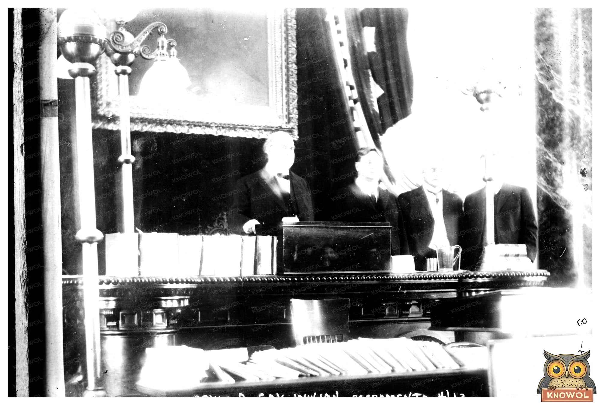 Historic 1913 Meeting of Bryan & Gov. Johnson in Sacramento