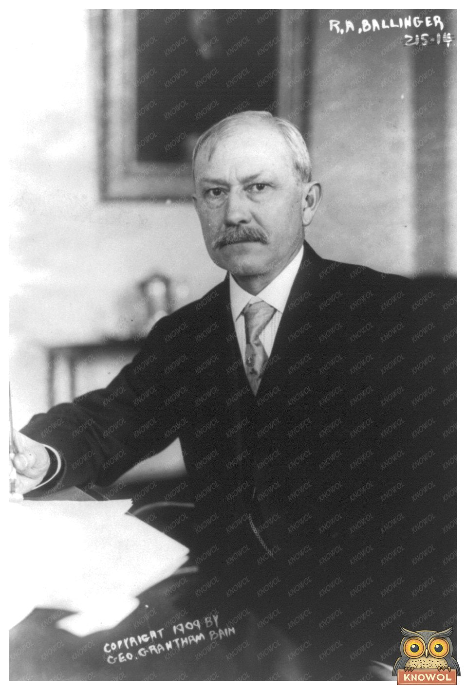 1909 Portrait of a Pivotal American Political Figure