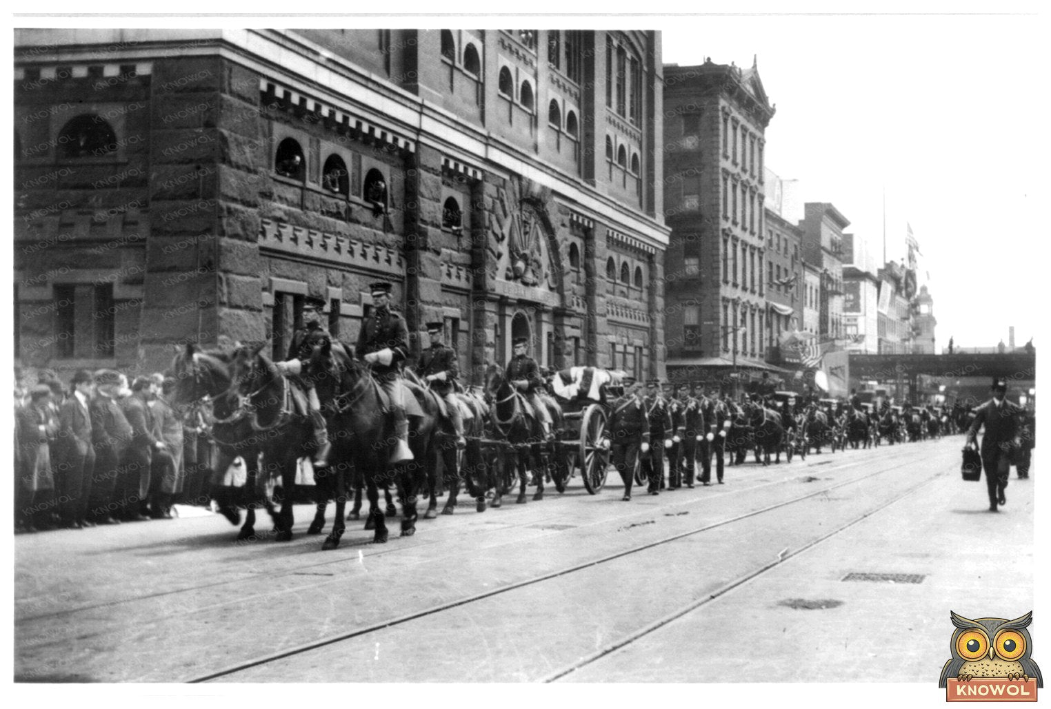 1912: Grand Funeral Cortege of General Grant in NYC