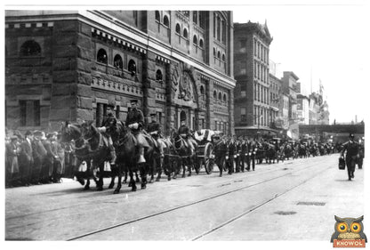 1912: Grand Funeral Cortege of General Grant in NYC