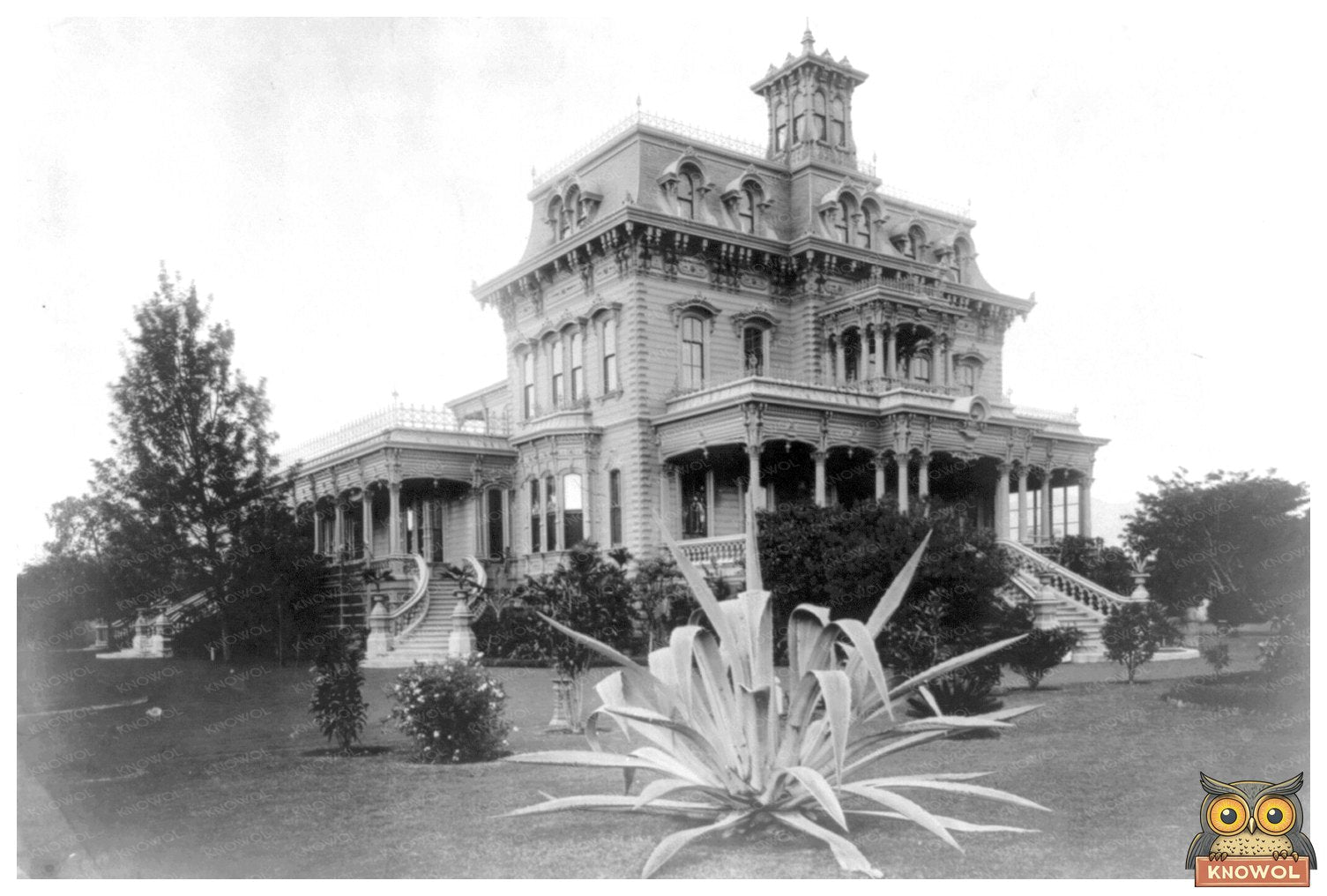 Early 1900s Hawaiian High School Snapshot