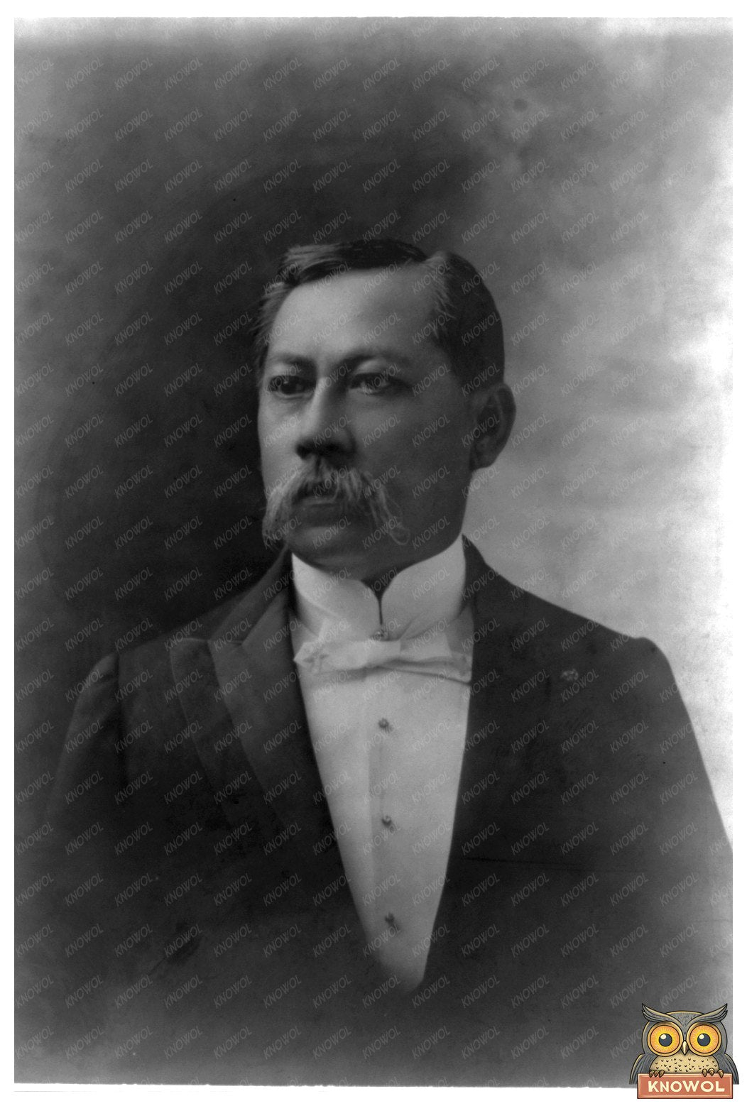 Vintage Portrait of an Early 20th Century Hawaiian Entrepren