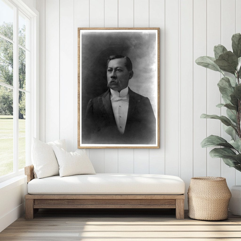 Vintage Portrait of an Early 20th Century Hawaiian Entrepren