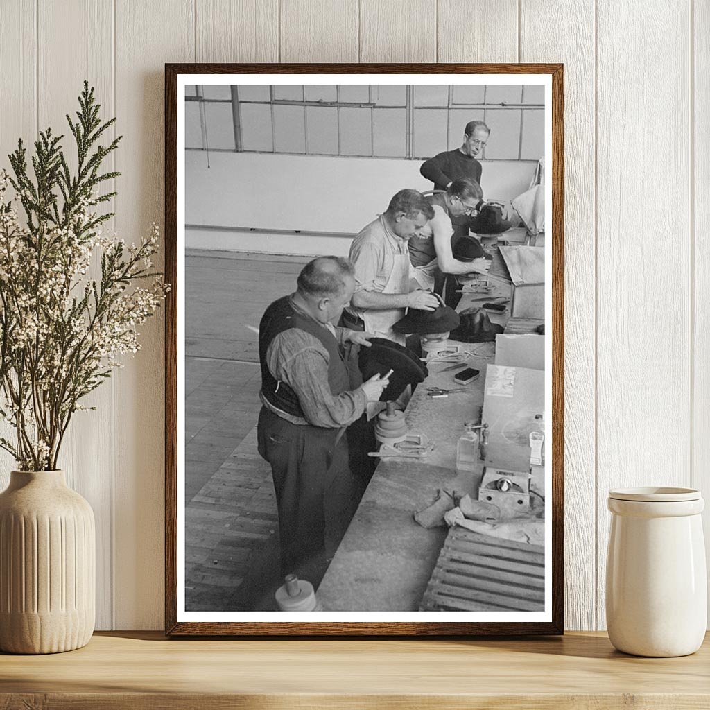 Workers Making Hats in Jersey Homesteads 1936