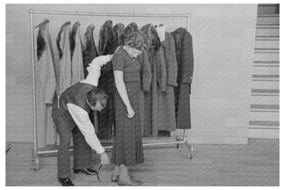 Young Girl Measured for Coat at Jersey Homesteads 1936