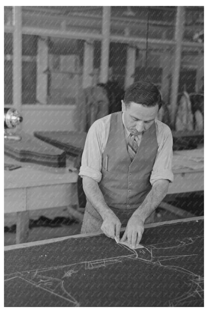 Vintage Garment Worker in Hightstown NJ 1936