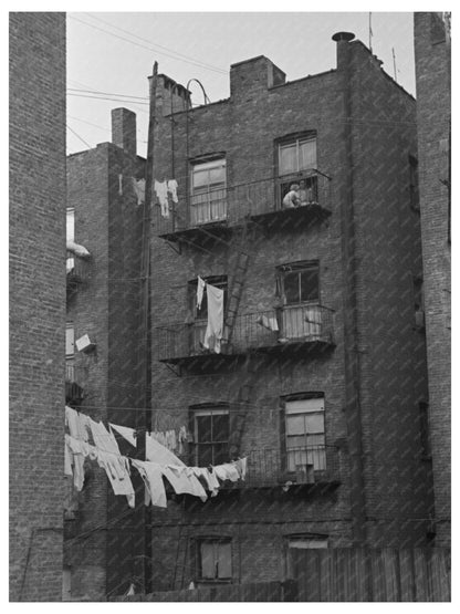 Bronx Apartment Houses Near 139th Street 1936