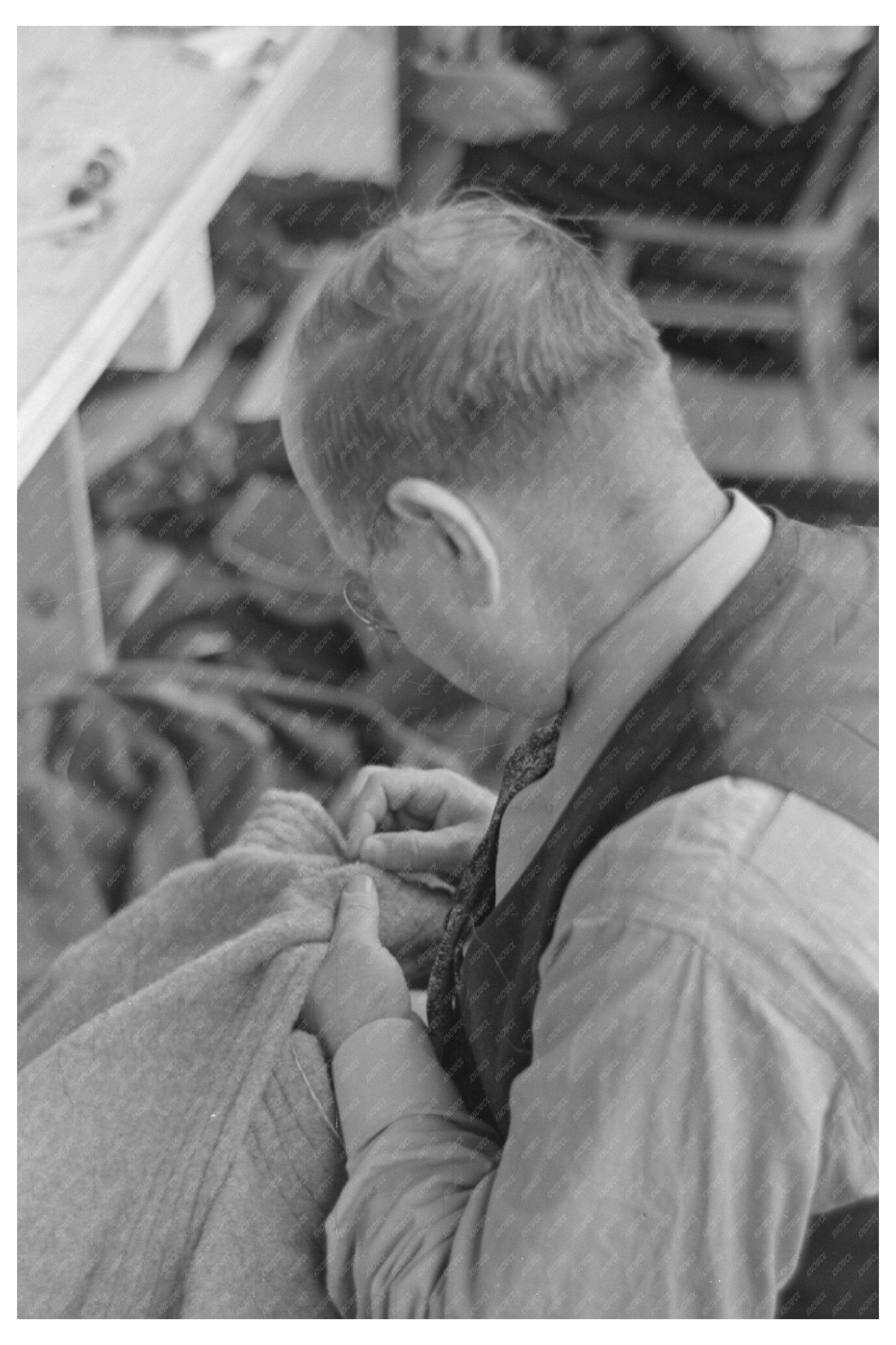 Tailor Working in Jersey Homesteads November 1936