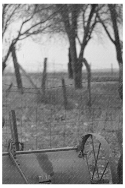 Country Auction Scene Aledo Illinois November 1936