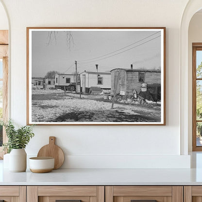 Shantytown Community in Spencer Iowa December 1936