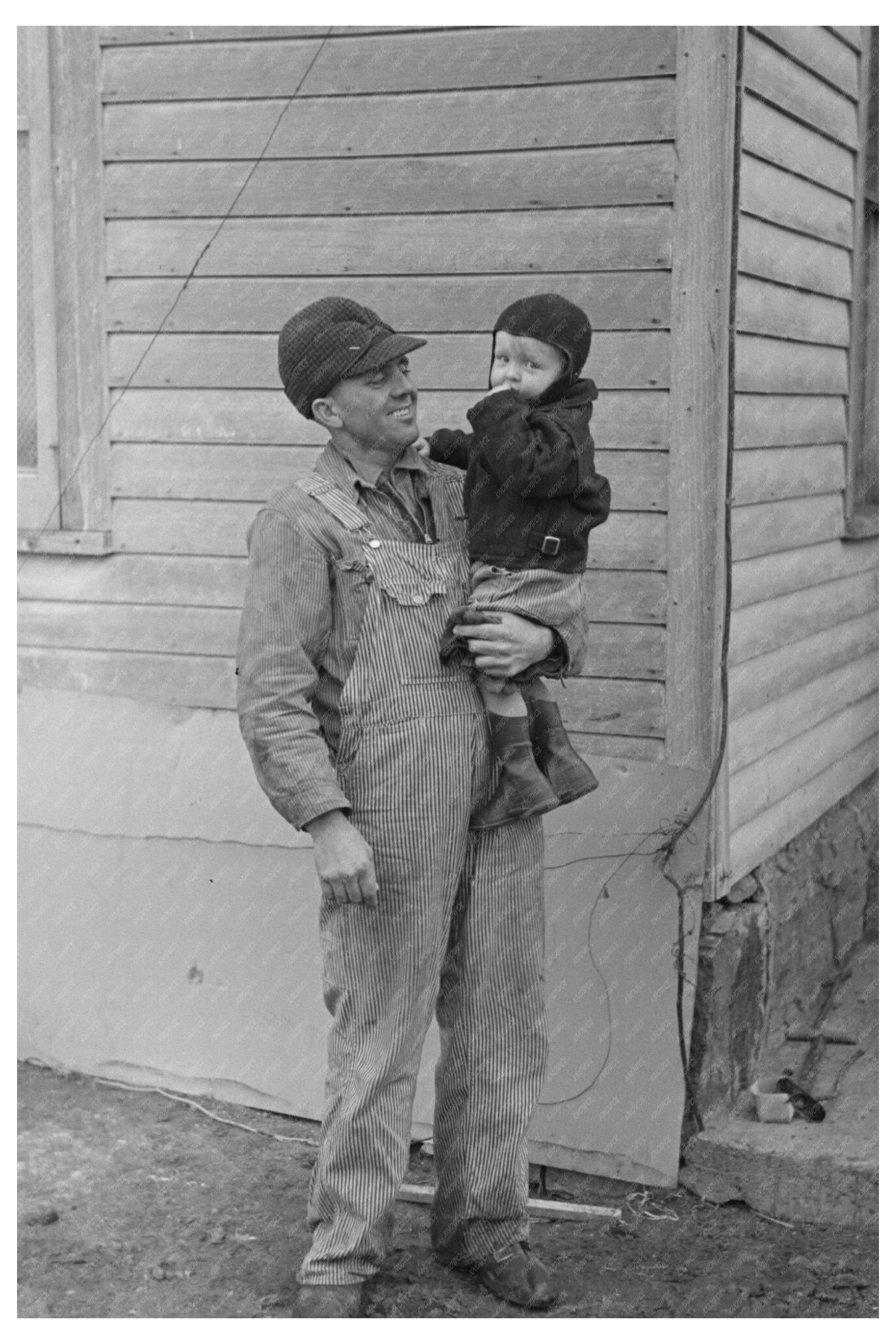 Hired Hand on Lyle Askelands Farm December 1936