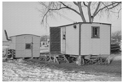 Shacks in Shantytown Spencer Iowa December 1936