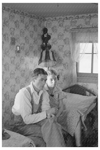 Shantytown Shack Interior Spencer Iowa December 1936