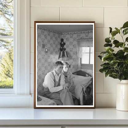 Shantytown Shack Interior Spencer Iowa December 1936