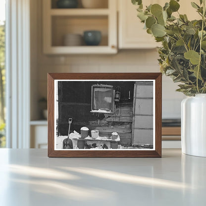 Rural Shack Housing Family near Dickens Iowa 1936