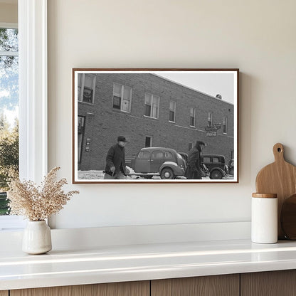 Vintage Agricultural Scene Estherville Iowa December 1936