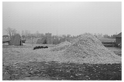 Vintage Barn on Russell Natterstad Farm Iowa 1936