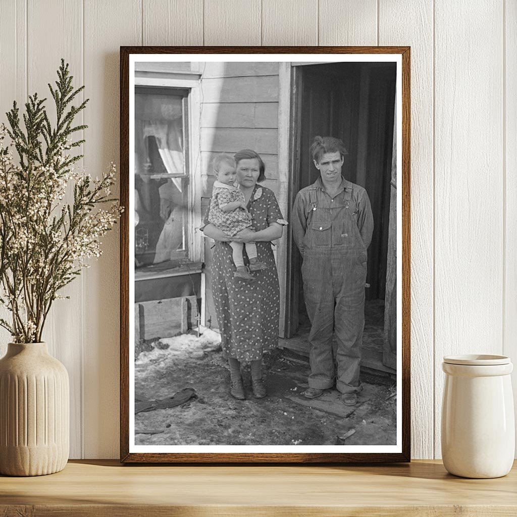 Vintage 1936 Photo of Unemployed Farm Hand in Iowa