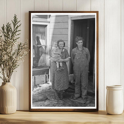 Rauhauser Family in Iowa December 1936 Farming History