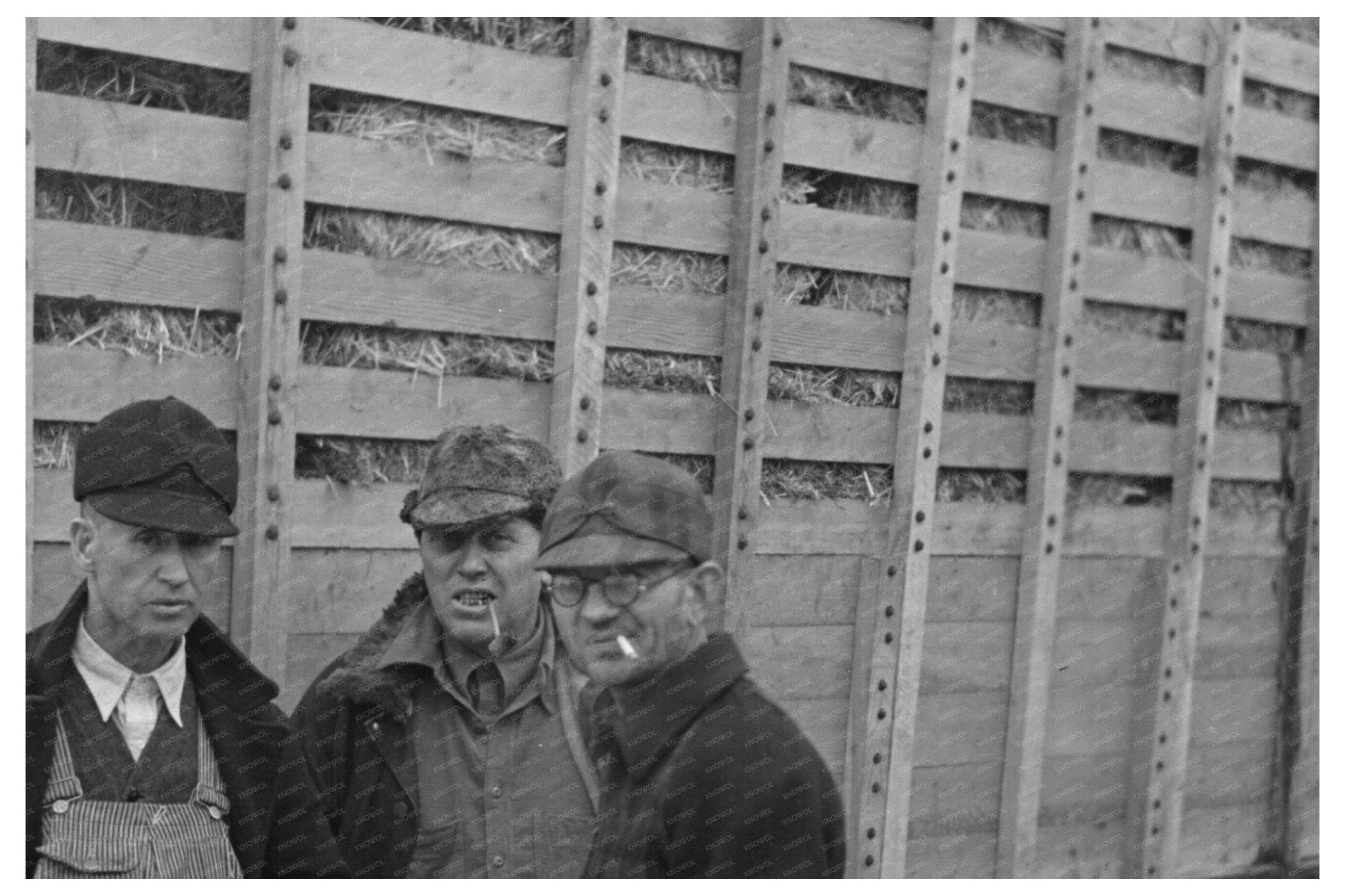 Farmers Livestock Sale Mapleton Iowa December 1936