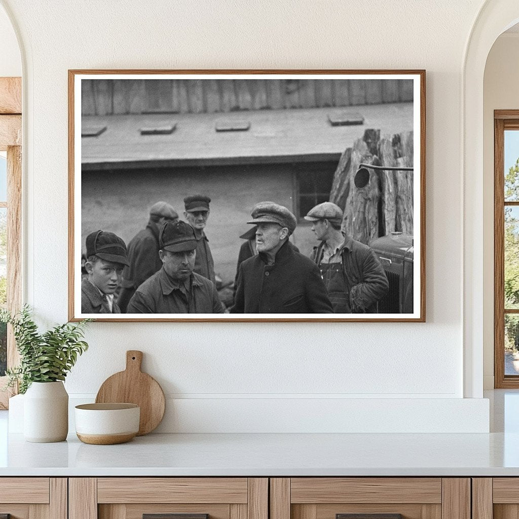 Farmers Livestock Sales Mapleton Iowa December 1936