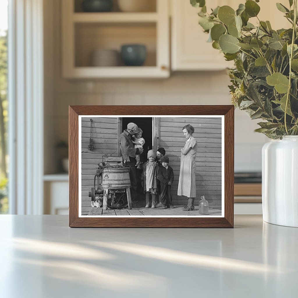 Cook Family Farm in Little Sioux Township Iowa 1936