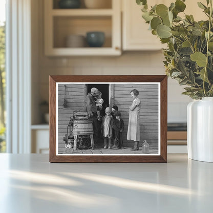 Cook Family Farm in Little Sioux Township Iowa 1936