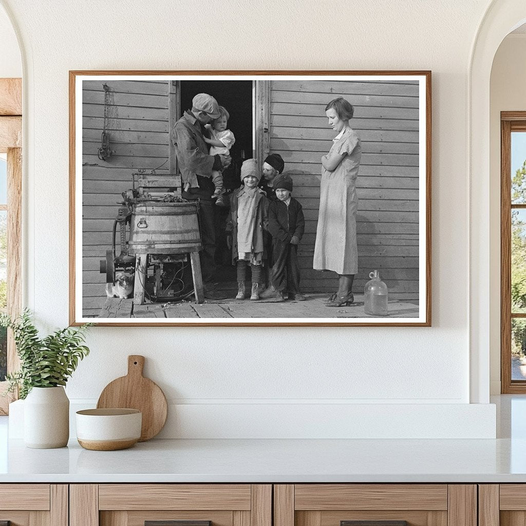 Cook Family Farm in Little Sioux Township Iowa 1936