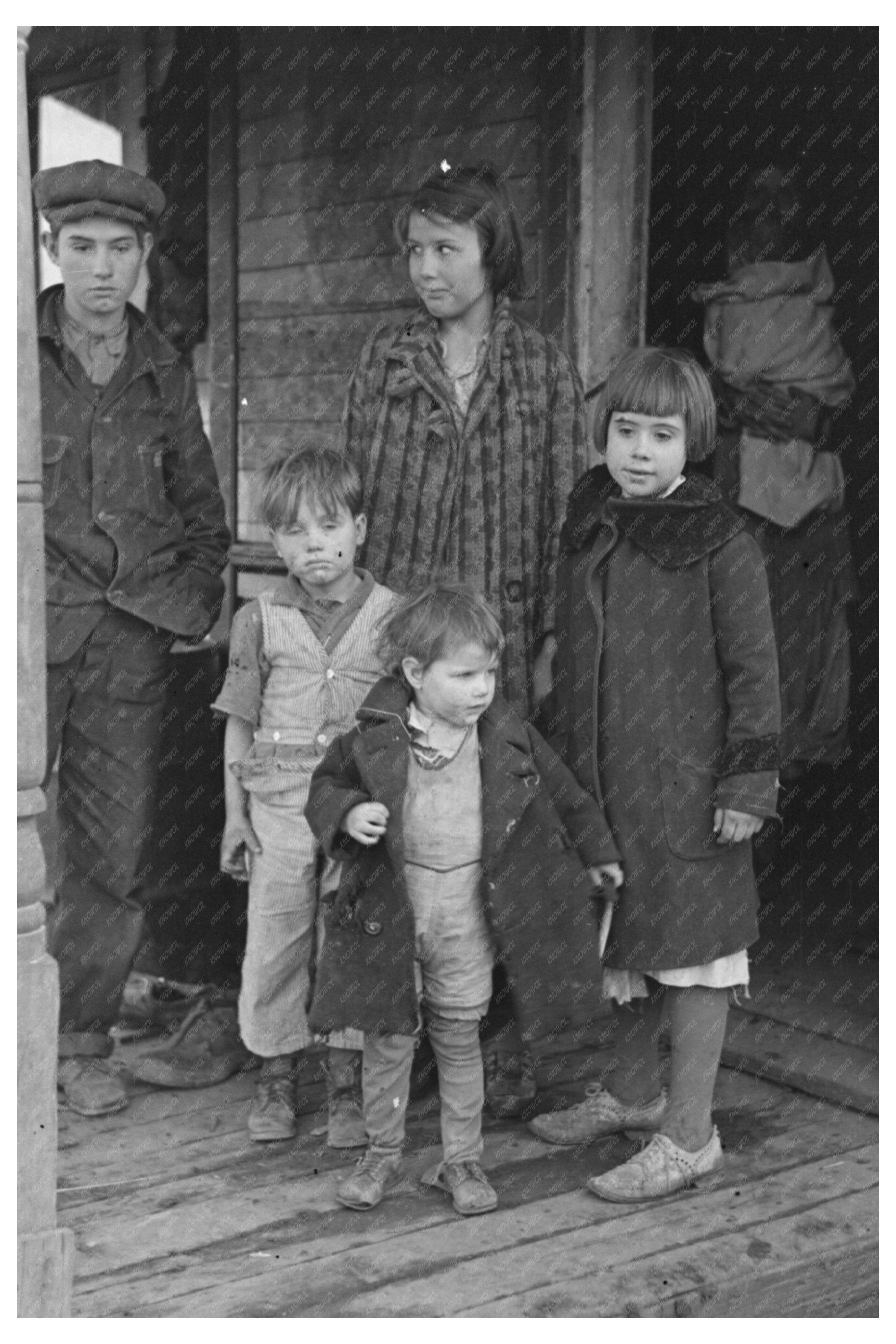 Alfred Atkinson Family Iowa Farm 1936