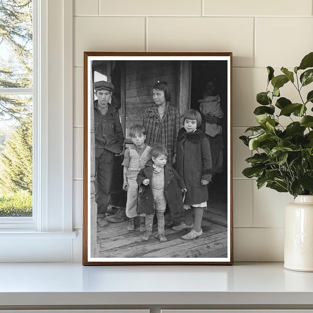 Alfred Atkinson Family Iowa Farm 1936